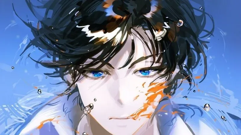 Ảnh anime nam biểu cảm lạnh lùng - hình 2