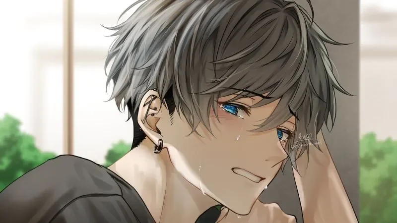 Tâm trạng với các bức ảnh anime nam buồn - hình 5