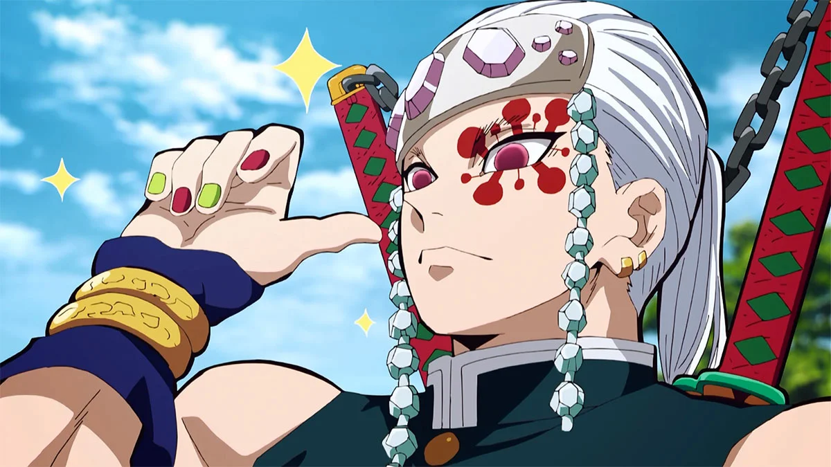 nhân vật đẹp trai nhất Anime: Tengen Uzui (Demon Slayer)