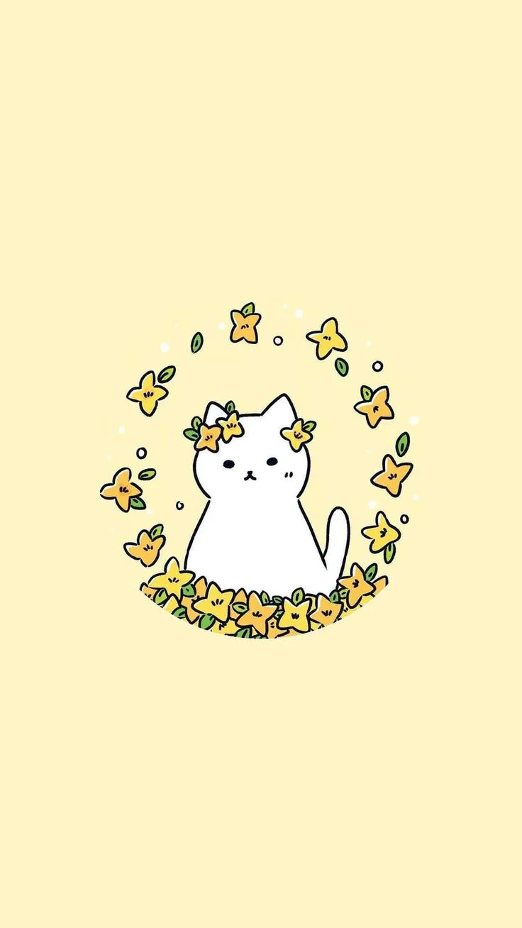 Cute Hình Nền Mèo Chibi: 69+ Avatar Anime Mèo Chibi Mập Cute