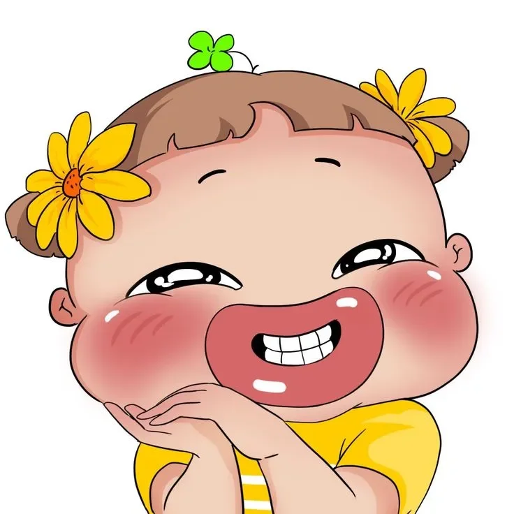 Khuôn mặt Quỳnh AKA nhe răng cười đầy tính giải trí.