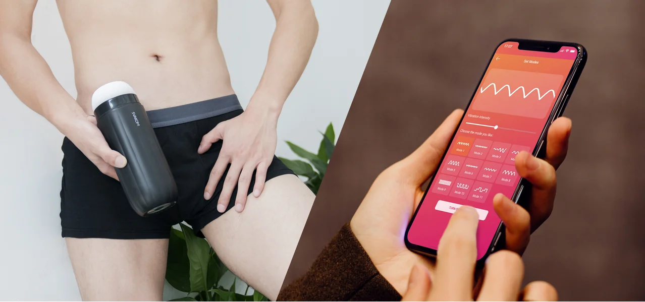 Máy rung tự động điều khiển bằng App giúp nam giới thủ dâm Svakom Samneo