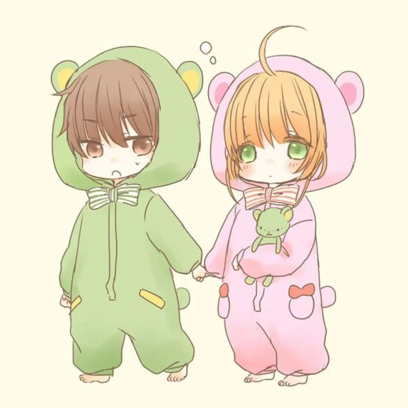 Hình chibi cặp đôi (2)