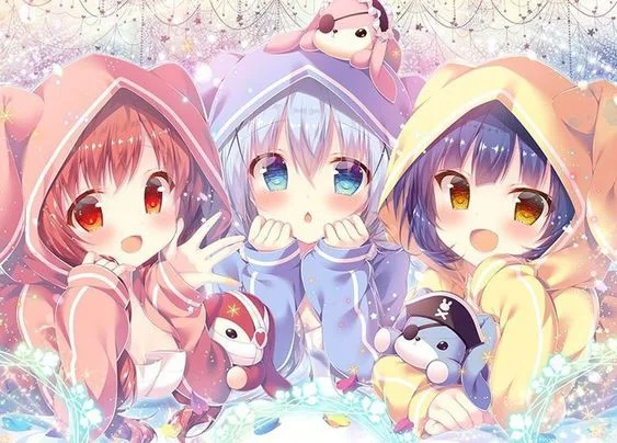 hình nền chibi anime hoạt hình (2)