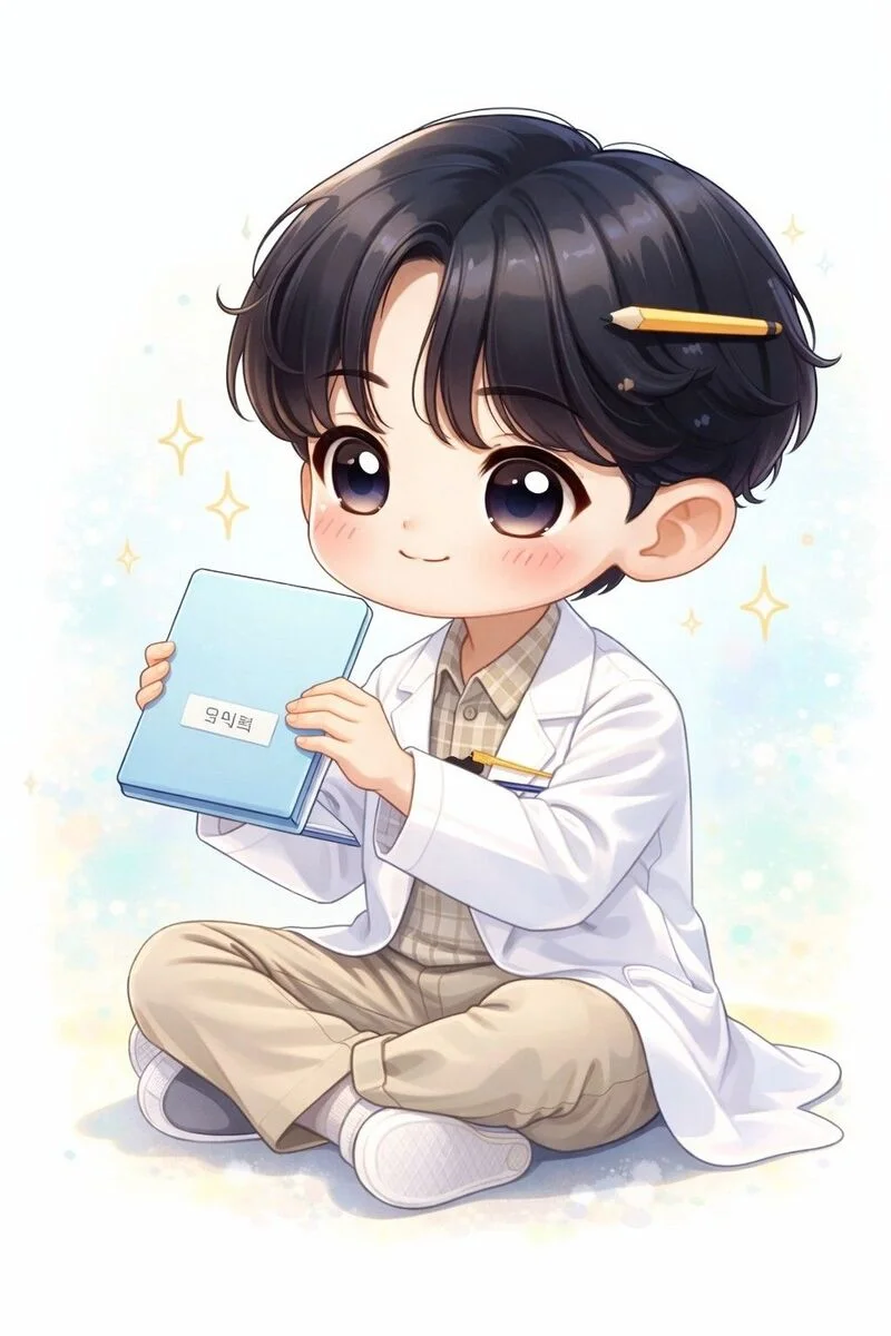 Hình ảnh học sinh chibi dễ thương (3)