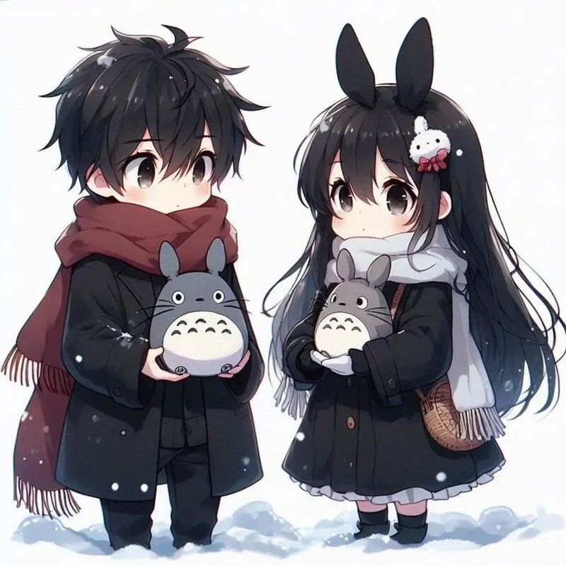 Hình chibi cặp đôi