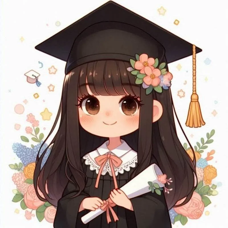 Hình ảnh học sinh chibi dễ thương (7)