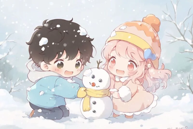 Hình chibi cặp đôi (5)