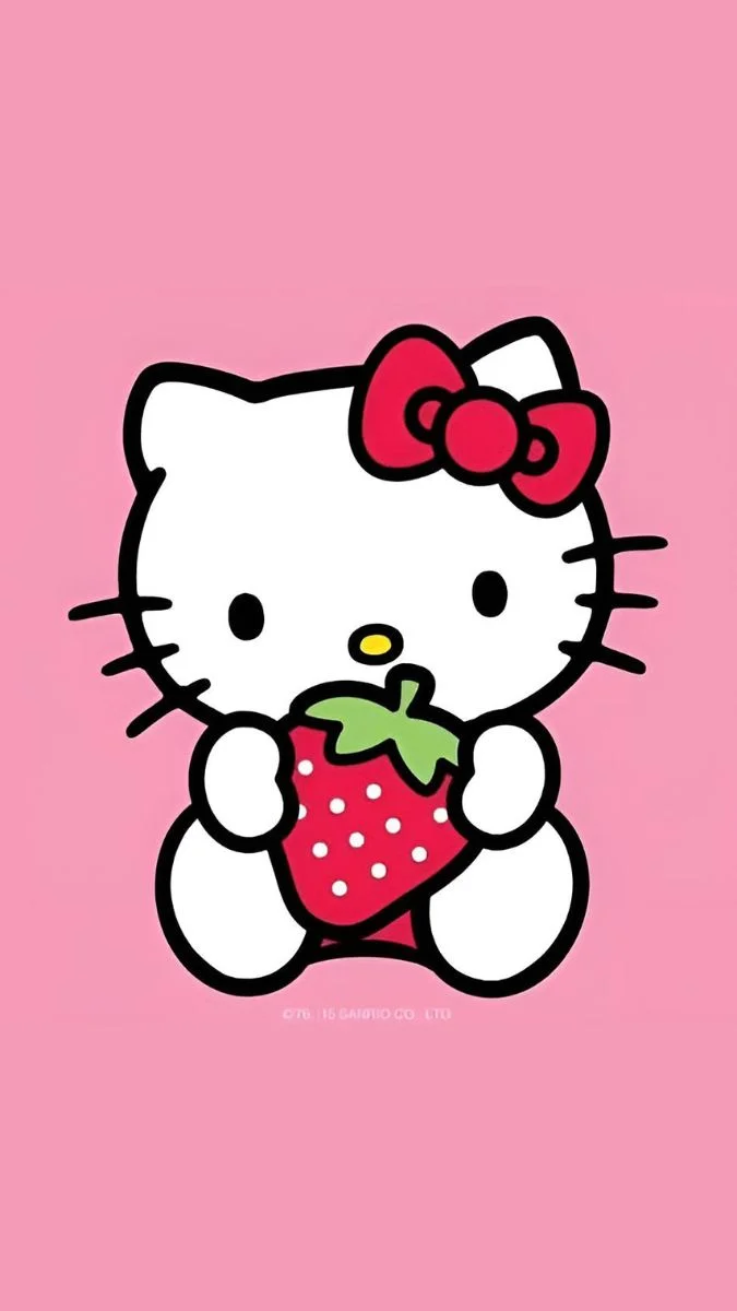 Hình nền điện thoại Hello Kitty đẹp