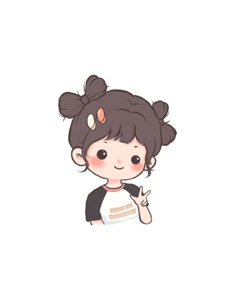 Top 42+ hình vẽ cute đáng yêu con gái đơn giản đầy sáng tạo