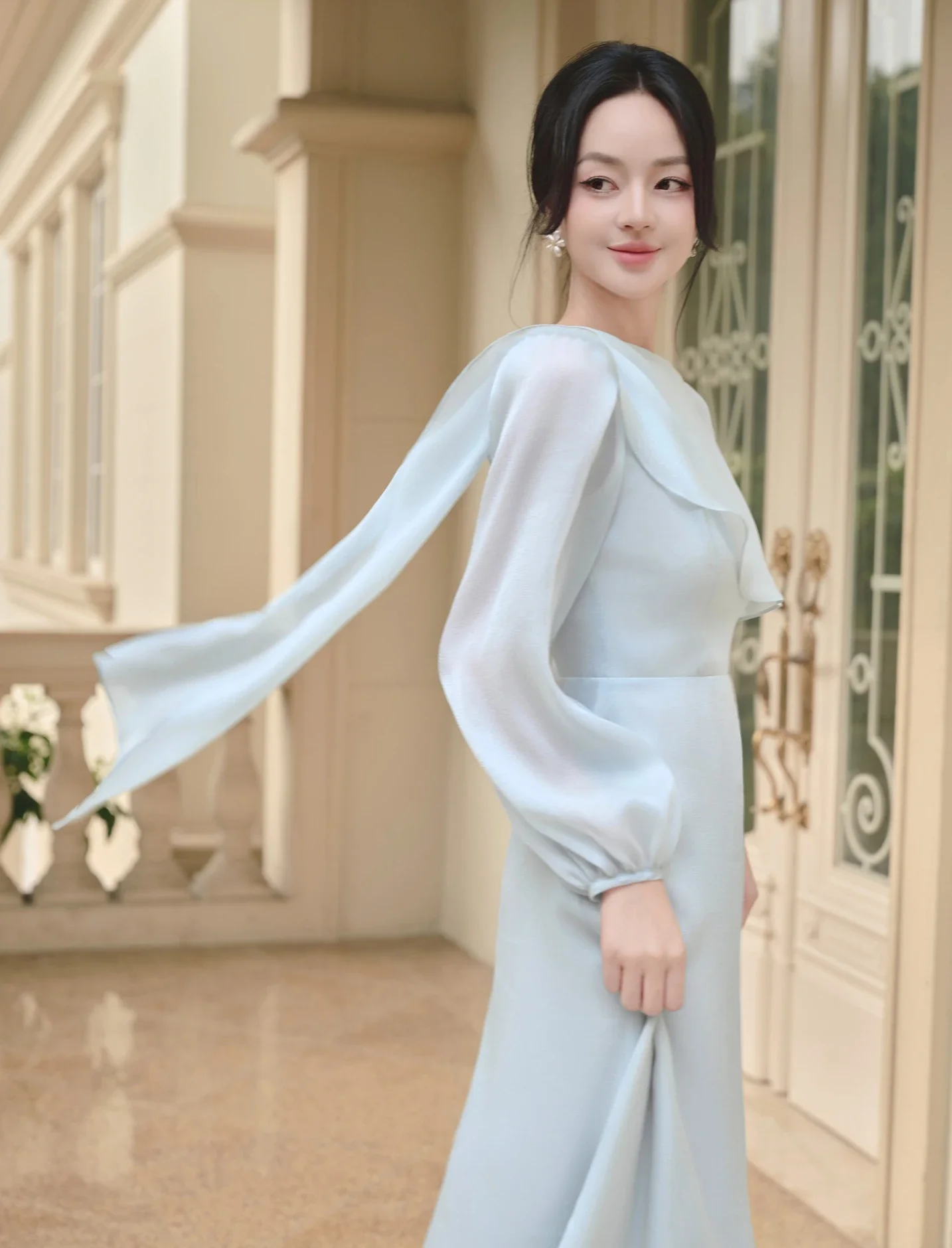 Đầm dự tiệc mùa hè sang trọng, đơn giản nhưng đẹp xao xuyến