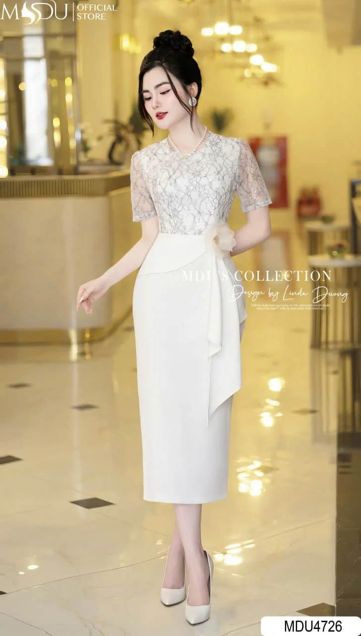 Các Kiểu Đầm Dự Tiệc Cưới Đẹp Lung Linh Cho Mọi Vóc Dáng - Đầm Vintage
