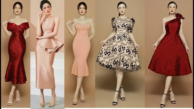 đầm dự tiệc sang trọng trẻ trung, hình 26