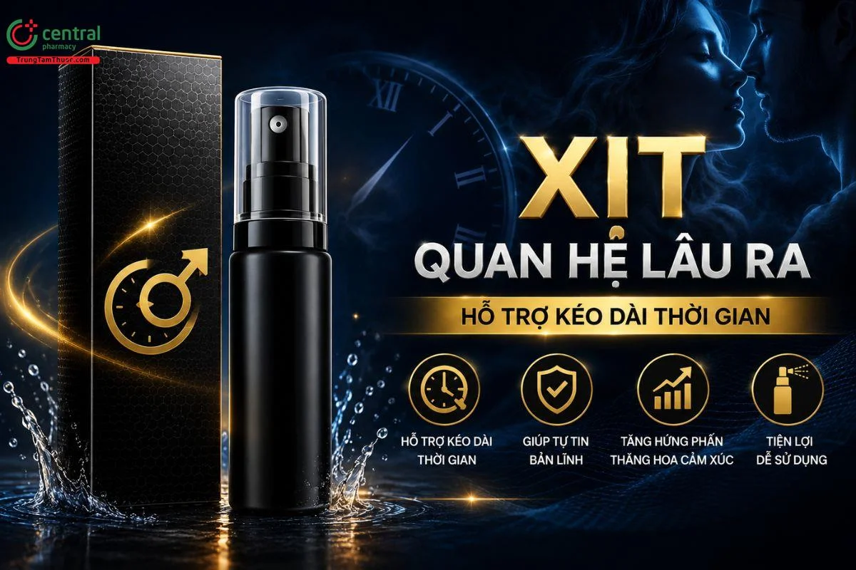 6 thuốc xịt quan hệ lâu ra, kéo dài thời gian quan hệ tốt nhất