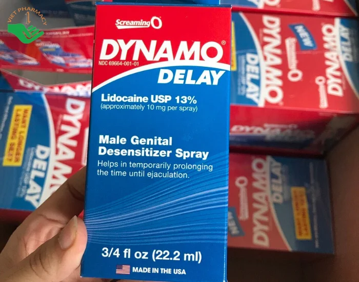 Xịt kéo dài thời gian quan hệ Dynamo Delay