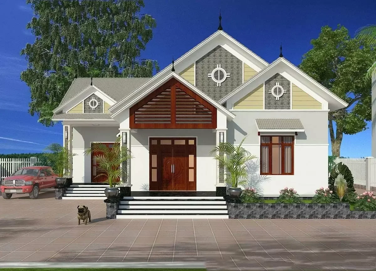 Top 120+ mẫu nhà cấp 4 đẹp, hiện đại, đơn giản, xu hướng 2026
