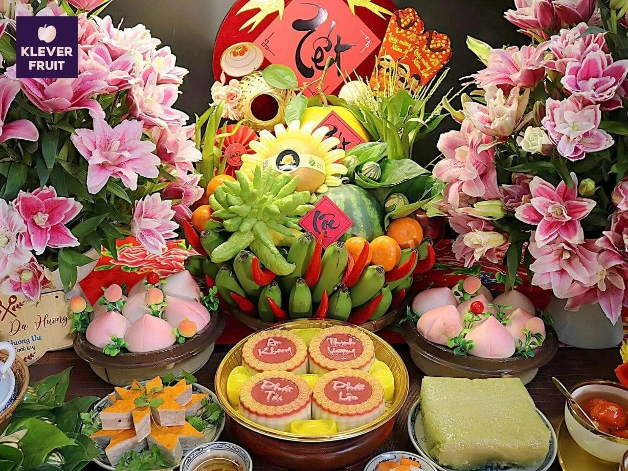 Hình Ảnh Mâm Ngũ Quả Đẹp Nhất Ngày Tết