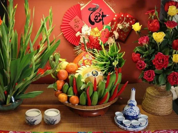 Hình Ảnh Mâm Ngũ Quả Đẹp Nhất Ngày Tết (2)