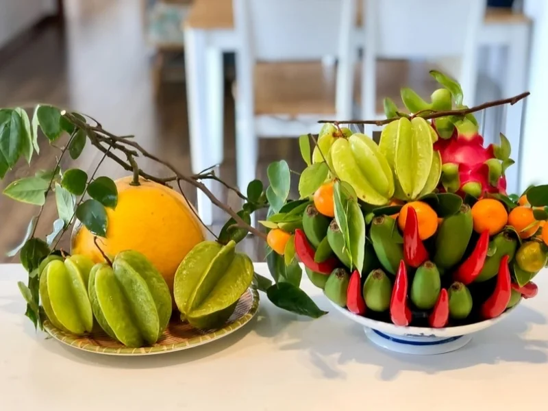 Cách chưng mâm ngũ quả chuẩn miền Trung