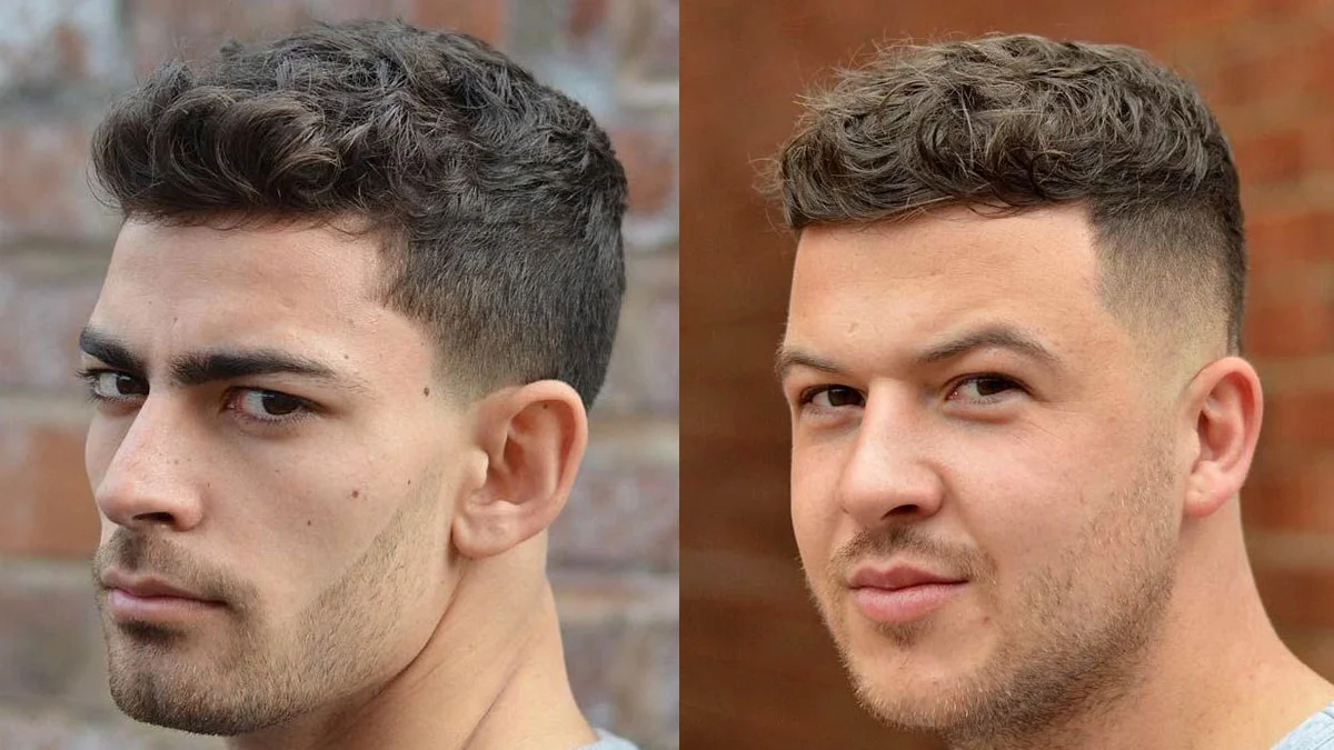 Tóc lính thủy đánh bộ Curly Crew