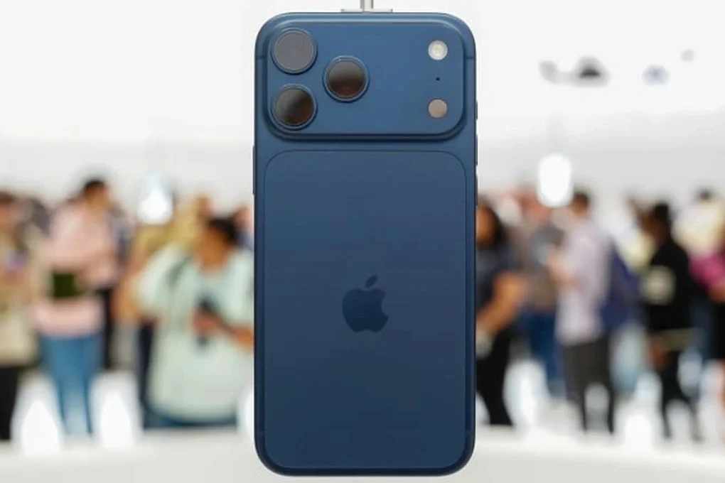 Điện thoại iPhone 17 Pro Max màu xanh dương