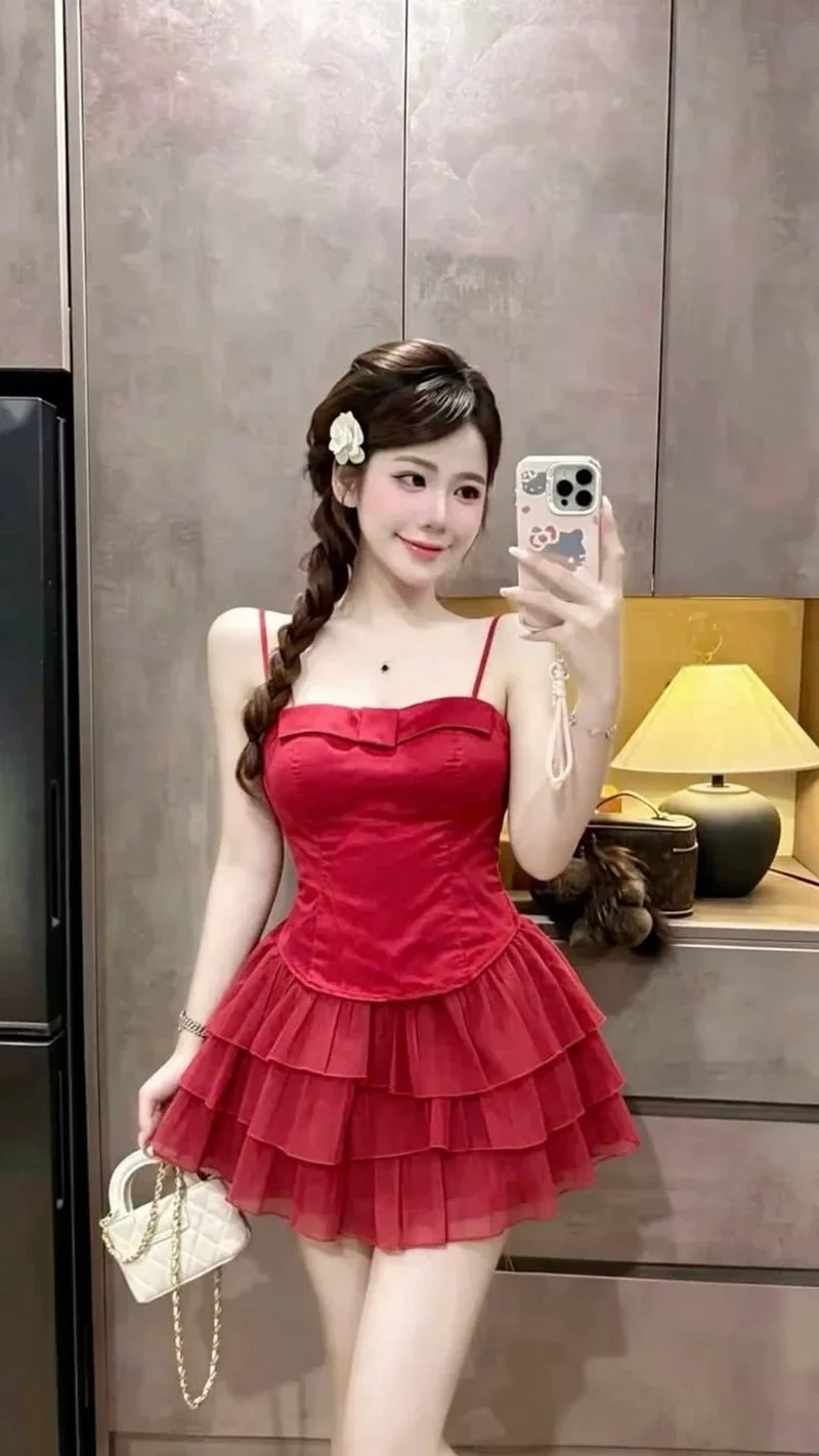 Bộ Sưu Tập Gái Xinh Trung Quốc Mặc Váy Ngắn Thanh Lịch Và Trẻ Trung