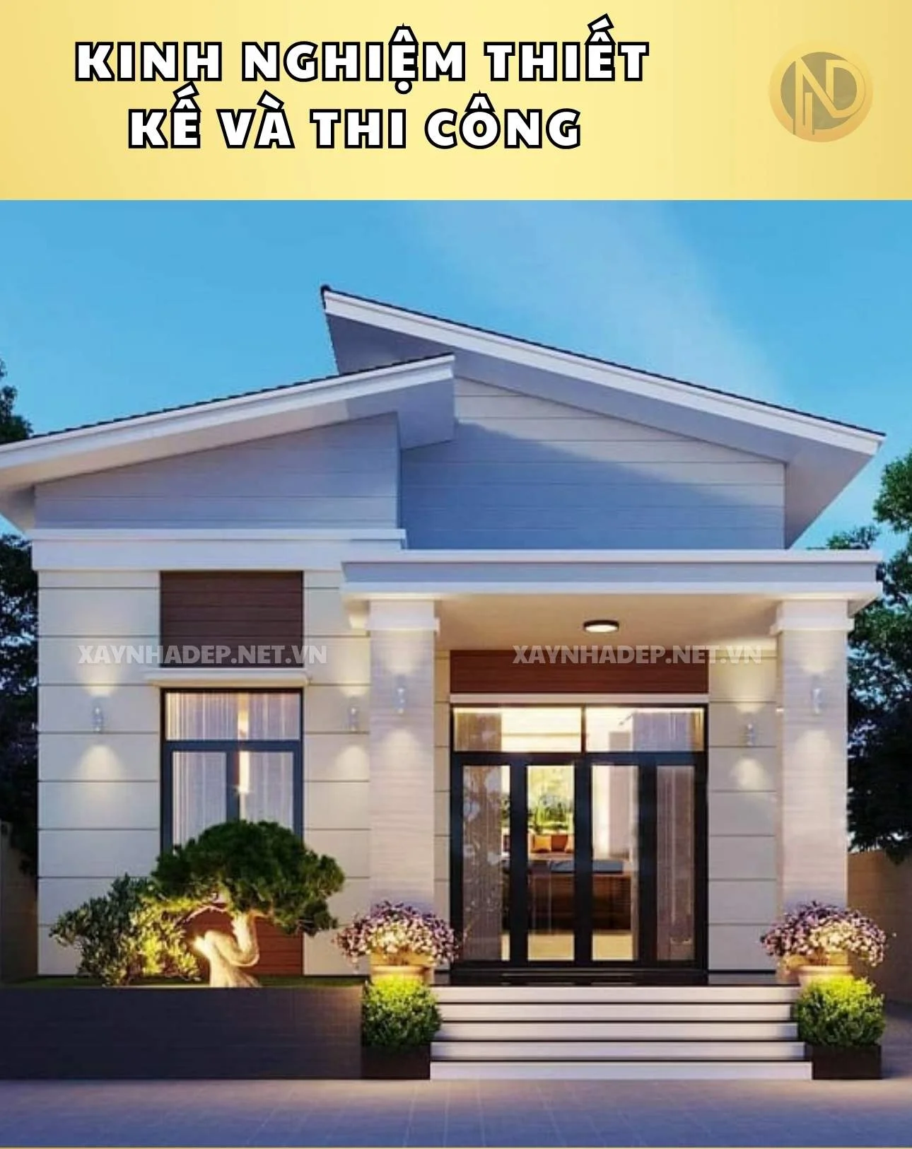 mẫu nhà vuông cấp 4 (2)