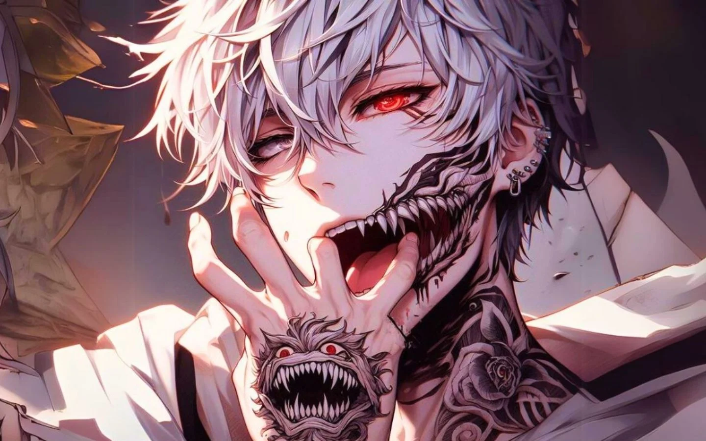 Hình nền nhân vật anime đầy lạnh lùng và cuốn hút