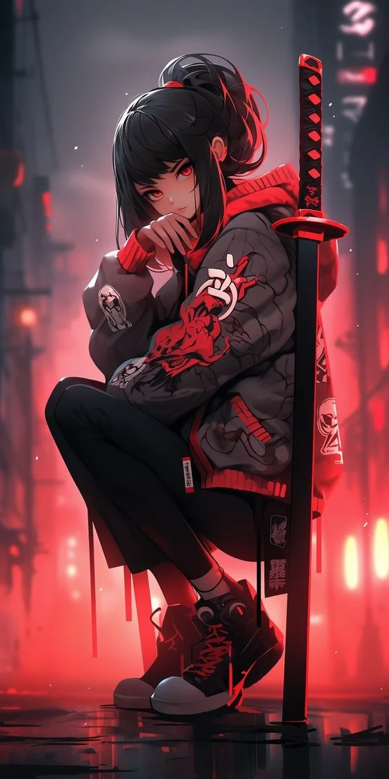 hình nền anime ngầu nam, nữ (4)