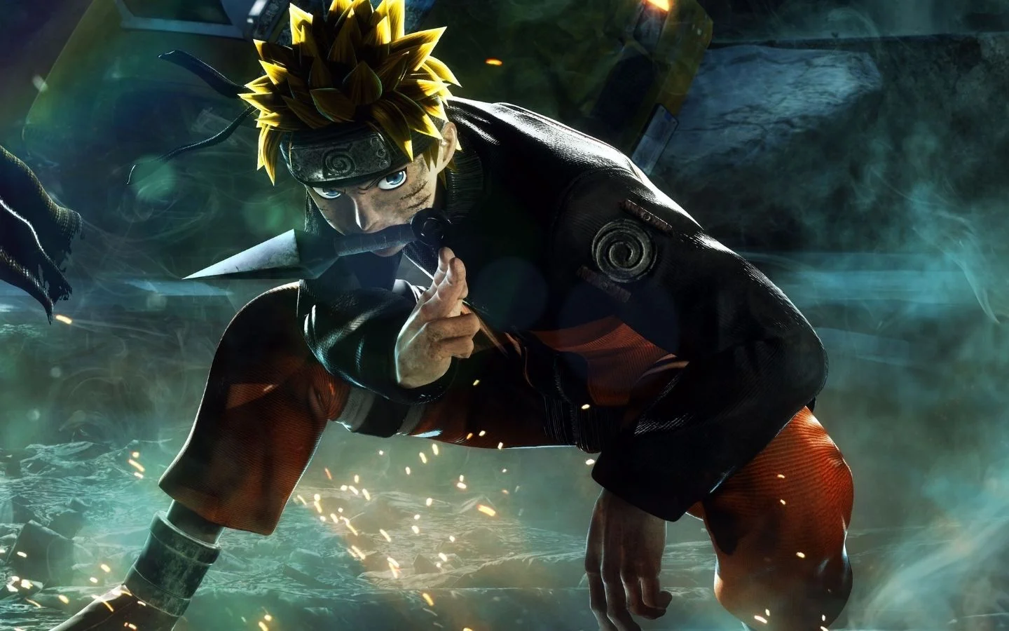 Nhân vật Naruto mạnh mẽ chiến đấu